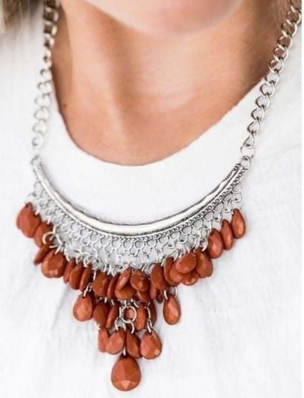 Rural Rio brown 3pc jewelry set paparazzi